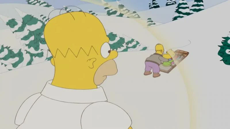 Кадры из сериала Симпсоны (1989)